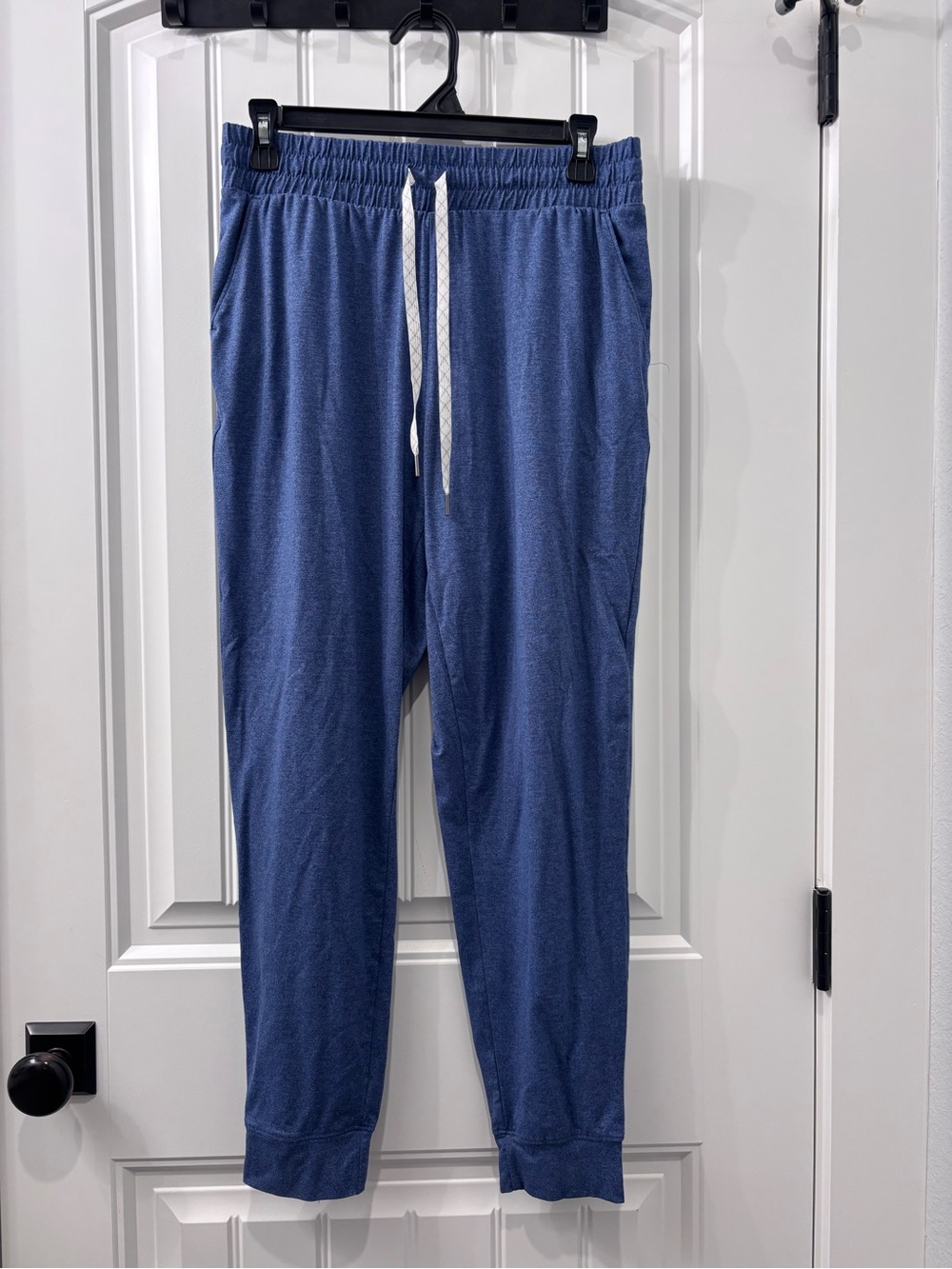 Zobha Women’s Blue Jogger Pants with Drawstring